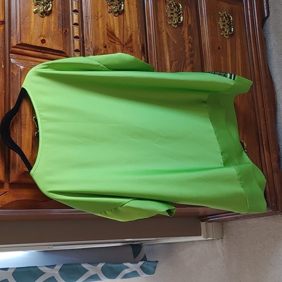 💚Vivian Shyu Made in Italy Oversized Geometric Bohemian Look Tunic - Picture 4 of 11